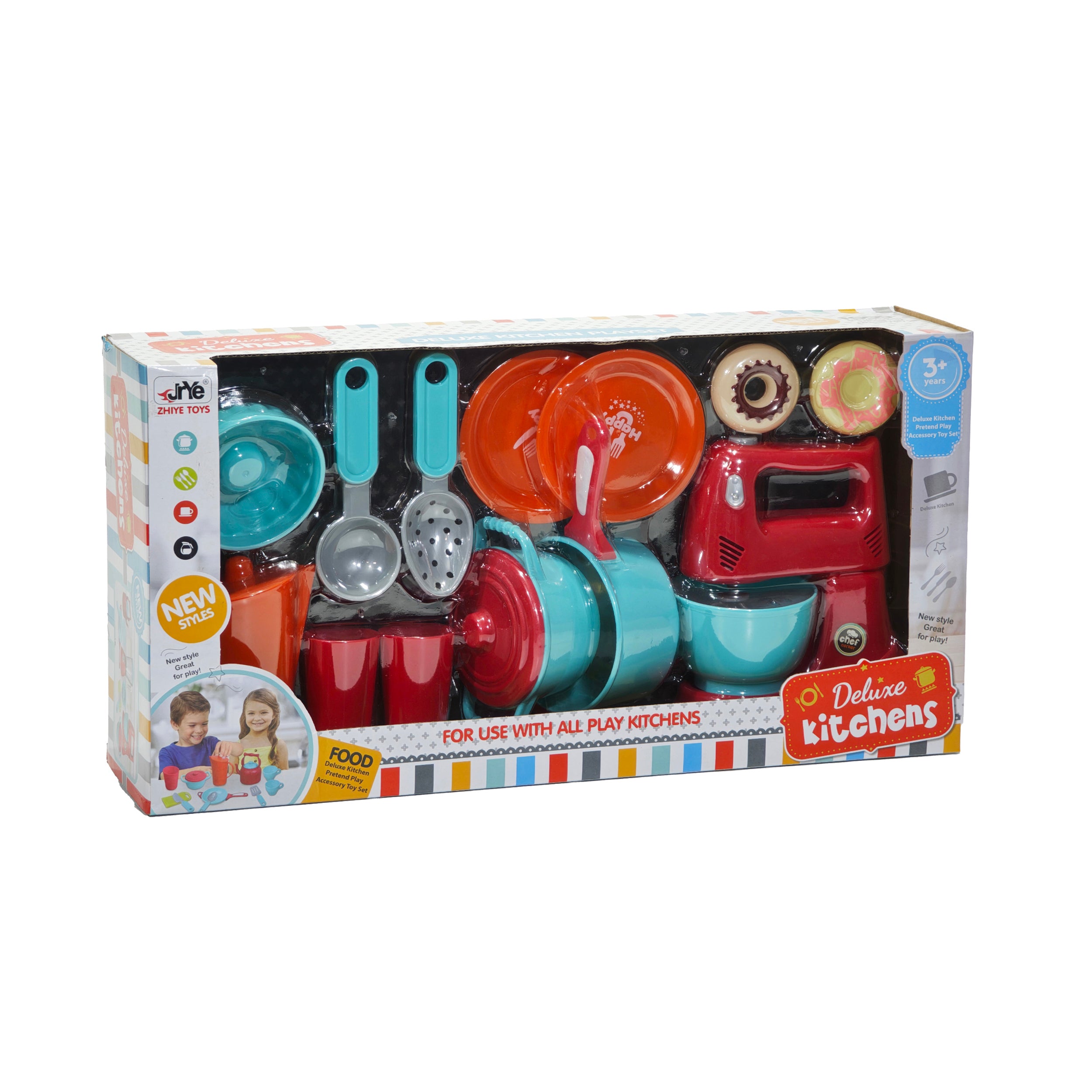 TU GIOCHI - Deluxe Kitchens Set – Set Cucina Completo per Bambini