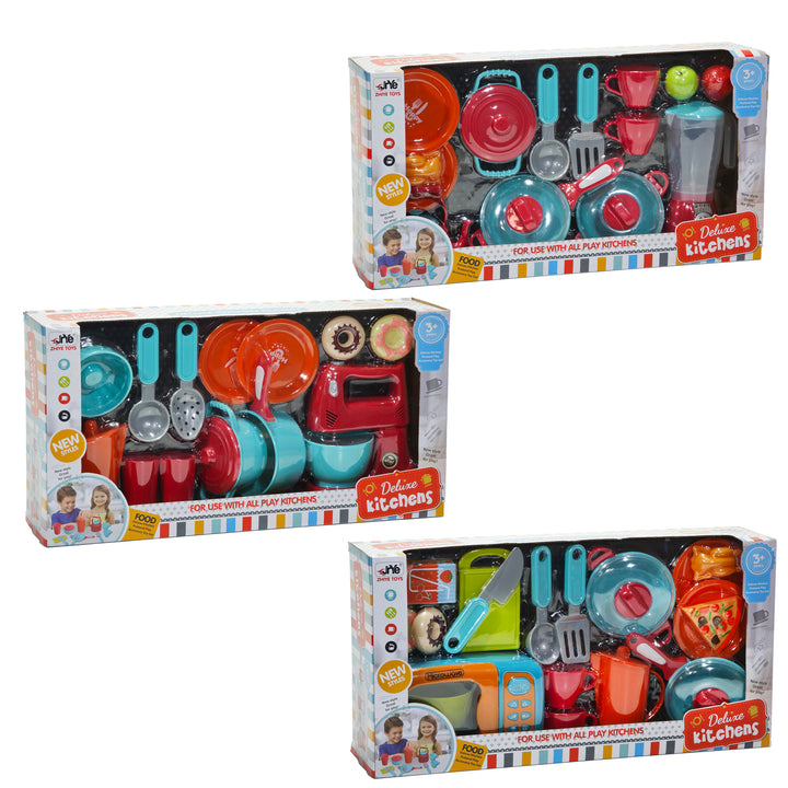 TU GIOCHI - Deluxe Kitchens Set – Set Cucina Completo per Bambini