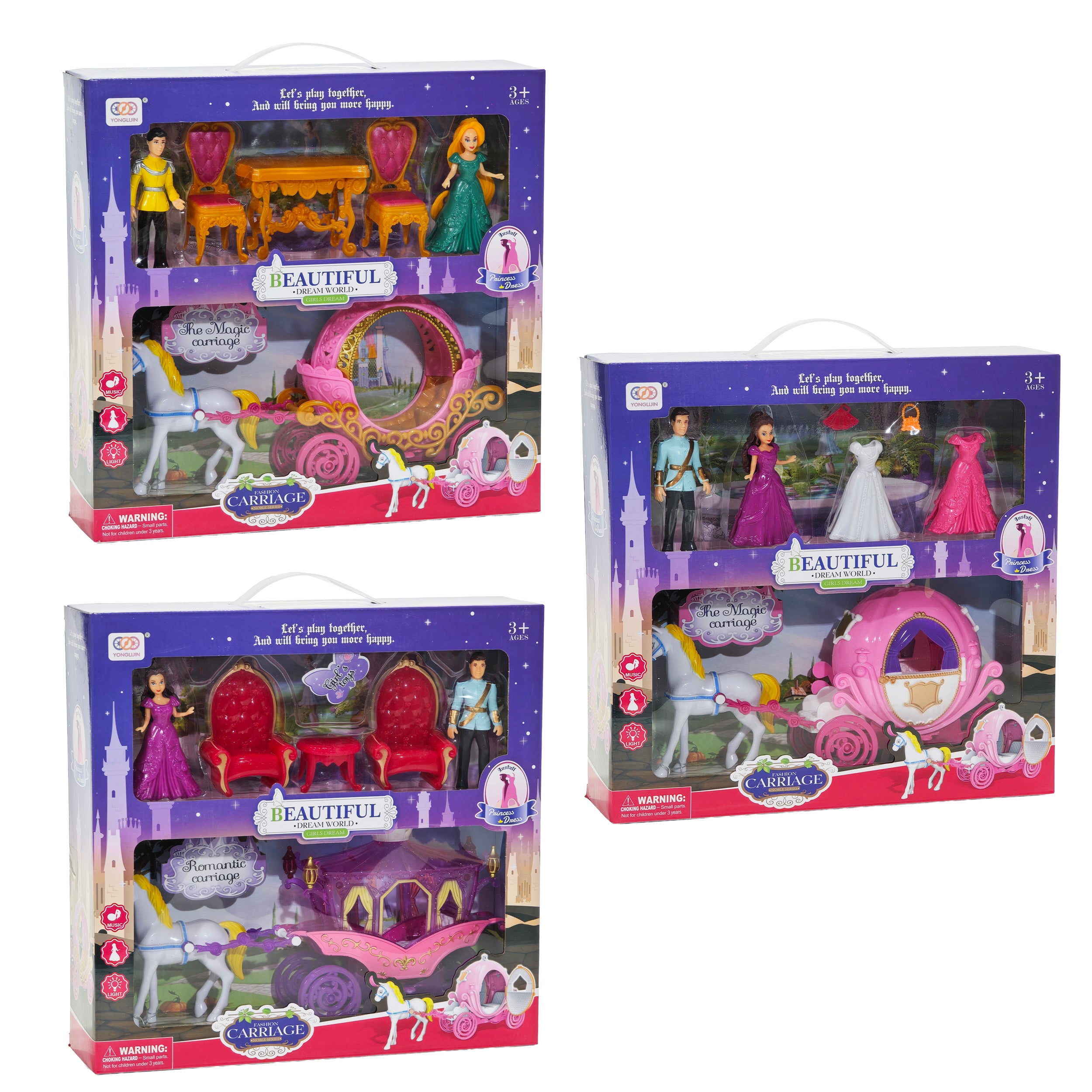 TU GIOCHI - Meravigliosa Carrozza Luminosa e Musicale