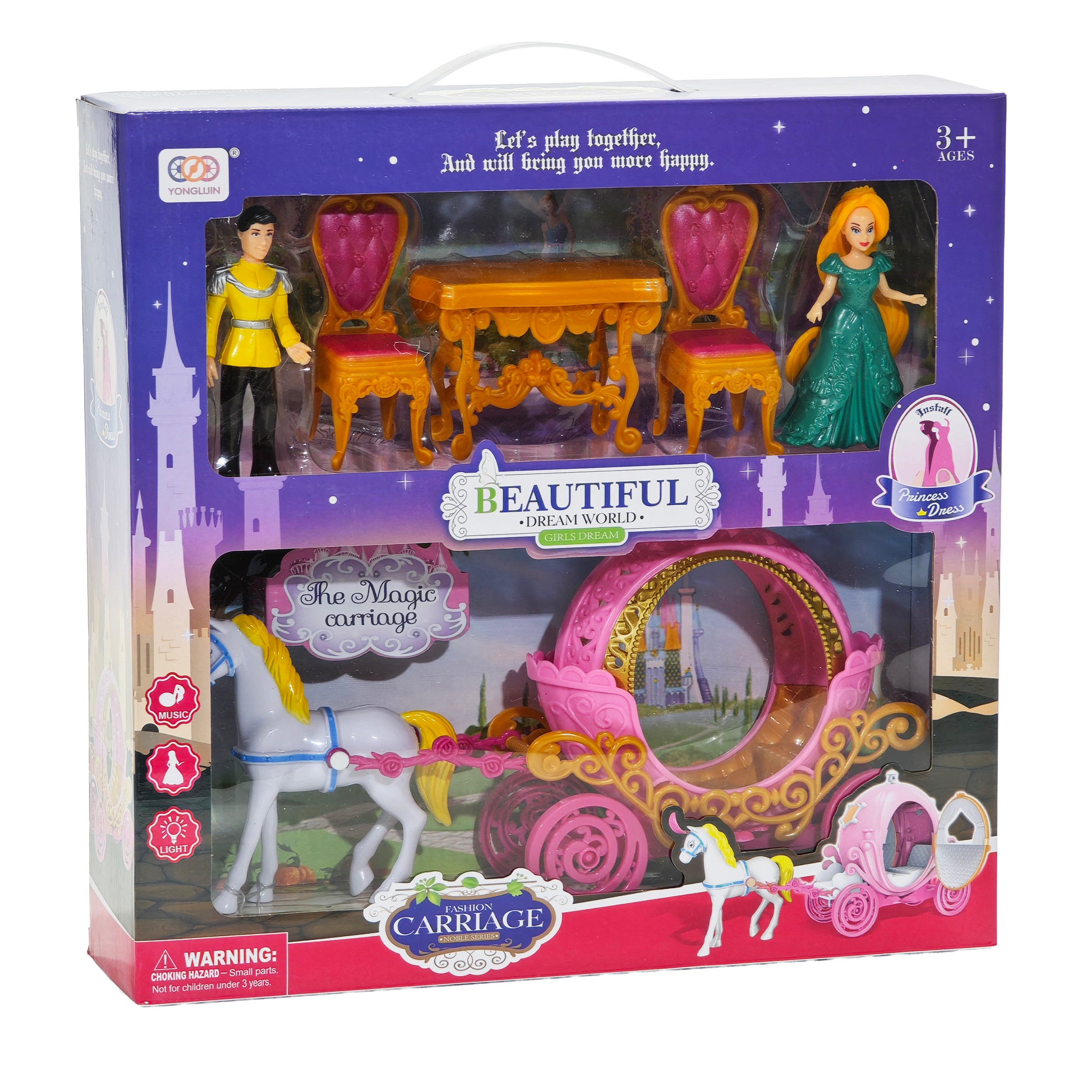 TU GIOCHI - Meravigliosa Carrozza Luminosa e Musicale