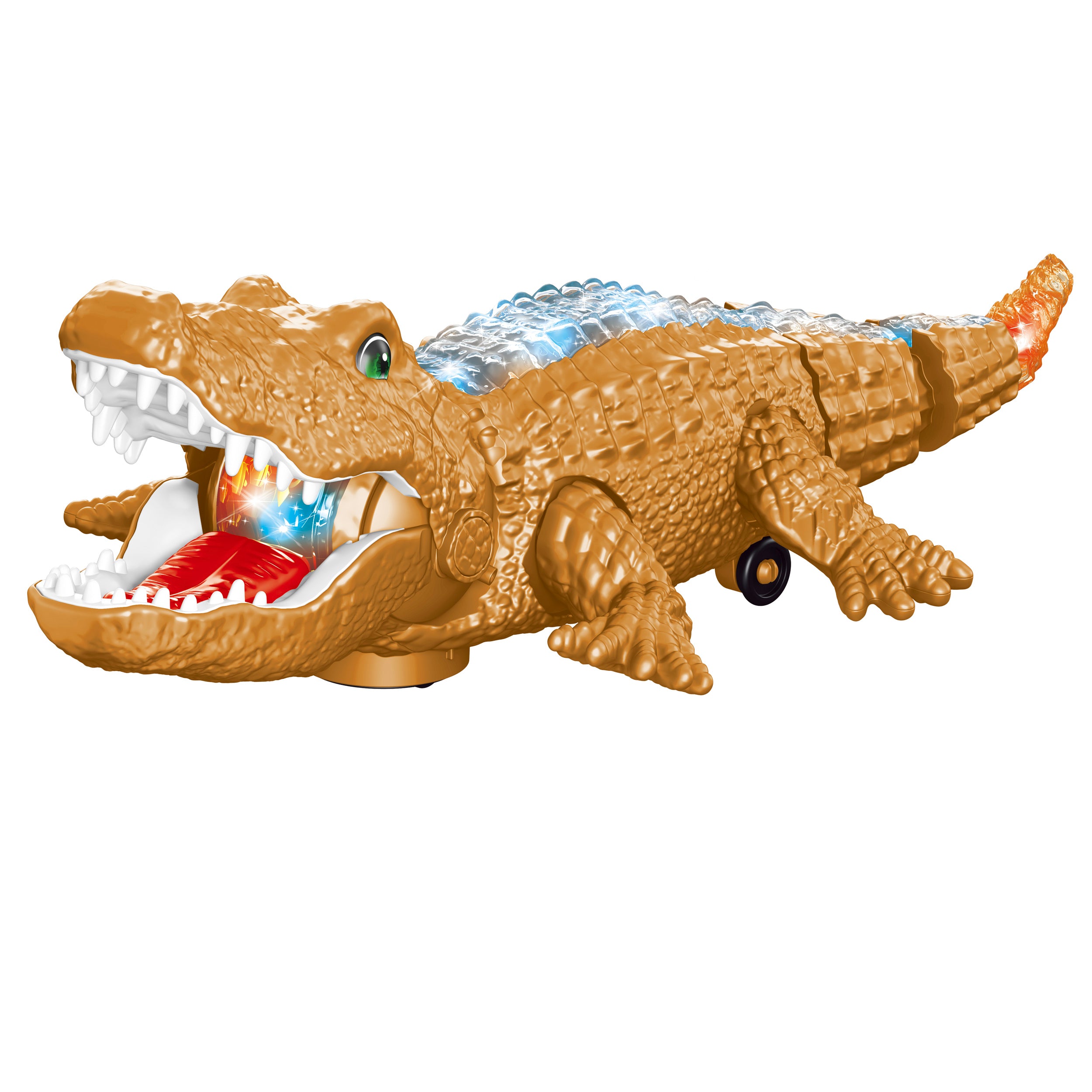 TU GIOCHI - Coccodrillo Radiocomandato con Luci e Suoni 2.4GHz