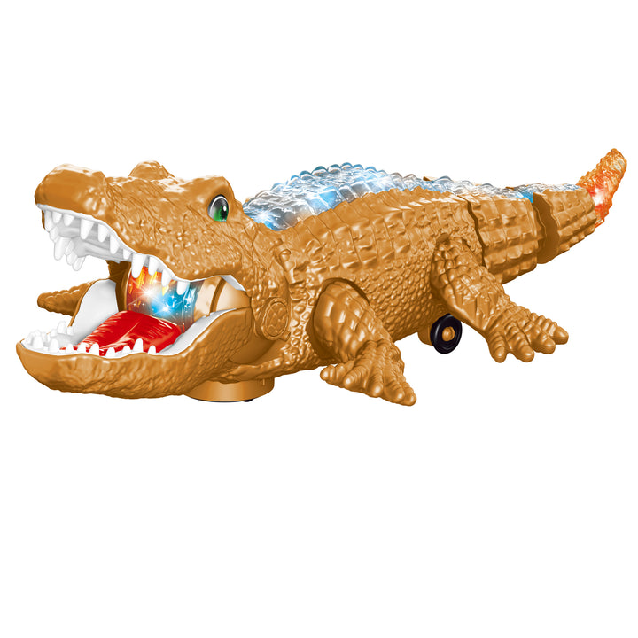 TU GIOCHI - Coccodrillo Radiocomandato con Luci e Suoni 2.4GHz