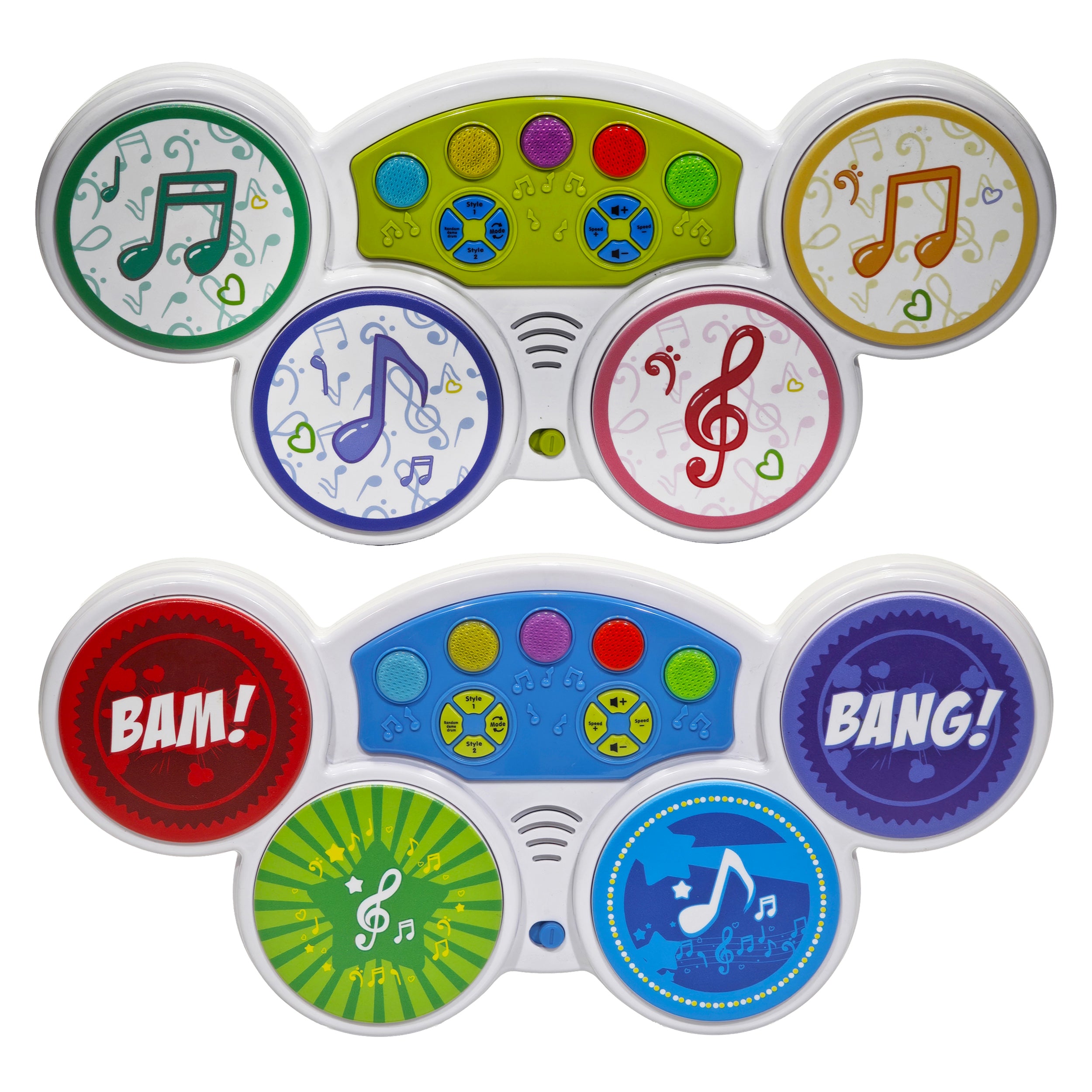 TU GIOCHI - Il Mio Tamburello Luminoso e Musicale - Gioca & Impara