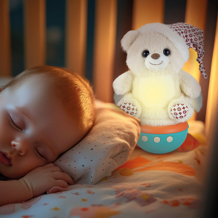 TU GIOCHI - Dolci Sogni Dondolino Peluche Dolce Nanna Luminoso e Sonoro