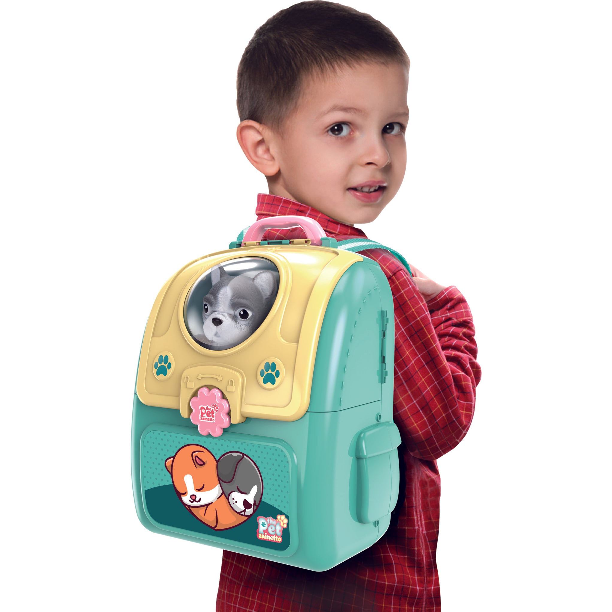 TU GIOCHI - The Pet Zainetto 2 in 1 con Cucciolo e Accessori