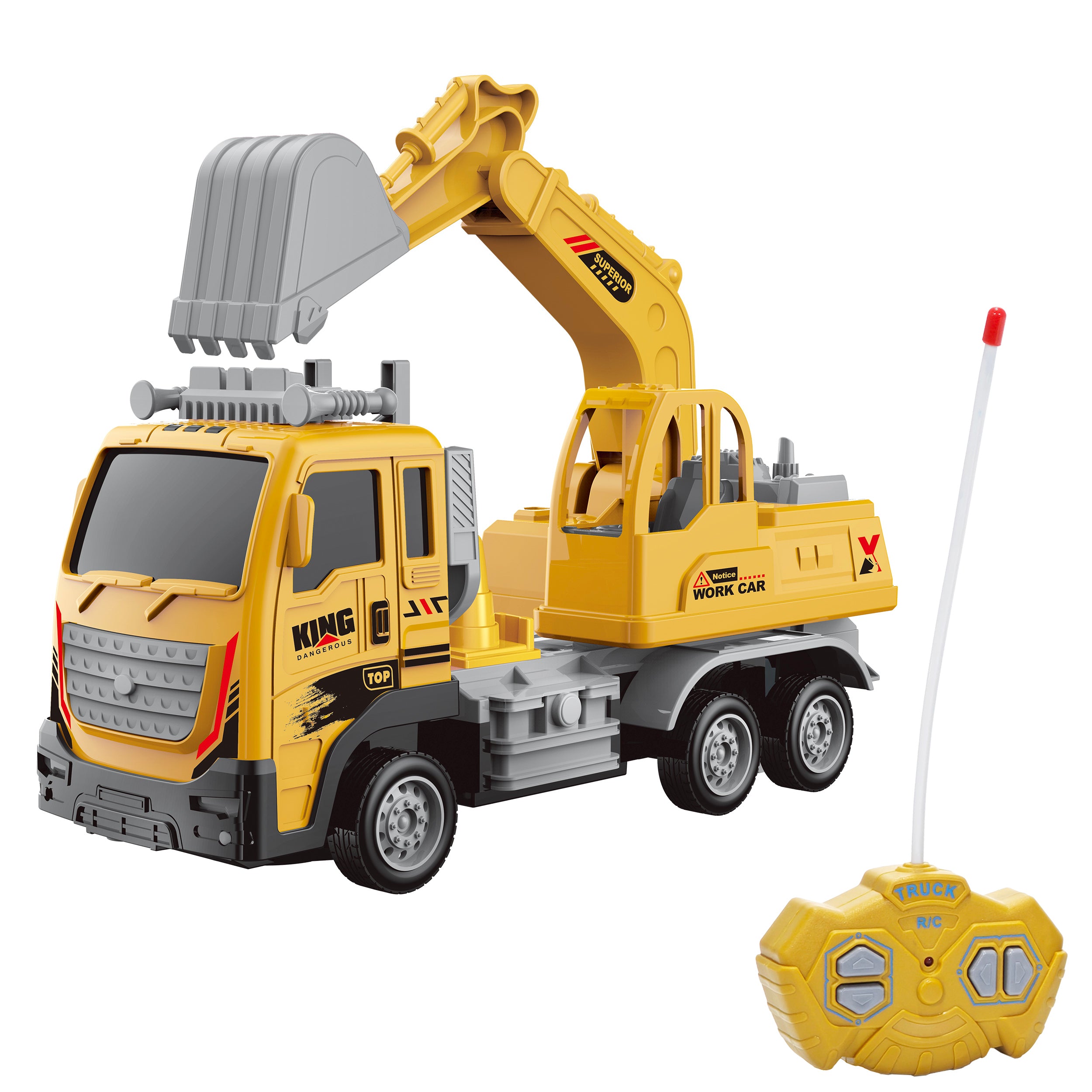 TU GIOCHI - XF Full Truck Camion Radiocomandato 1:16 con Luci LED