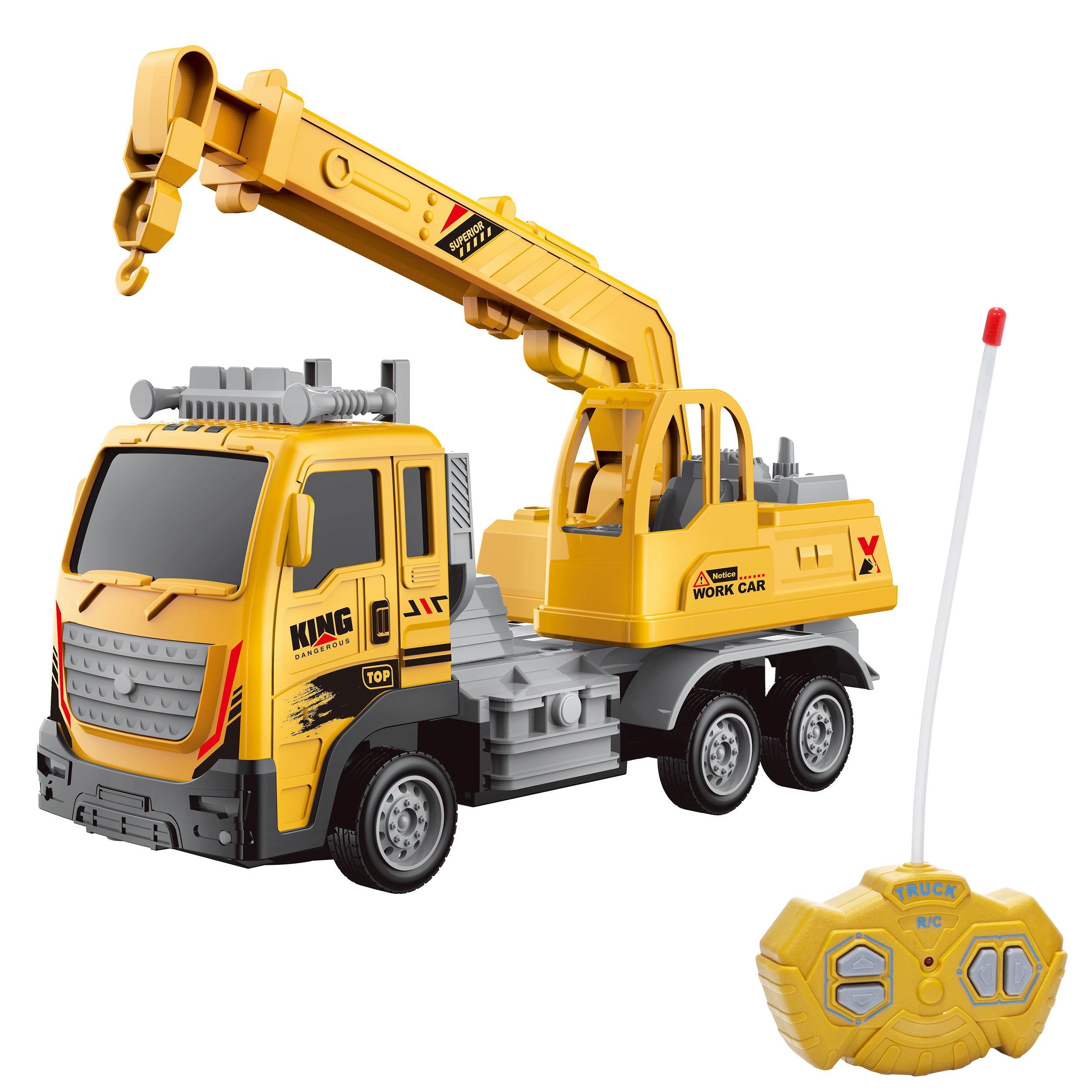 TU GIOCHI - XF Full Truck Camion Radiocomandato 1:16 con Luci LED