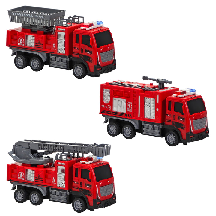 TU GIOCHI - Vigili del Fuoco Truck Radiocomandato 1:16 con Luci e Accessori