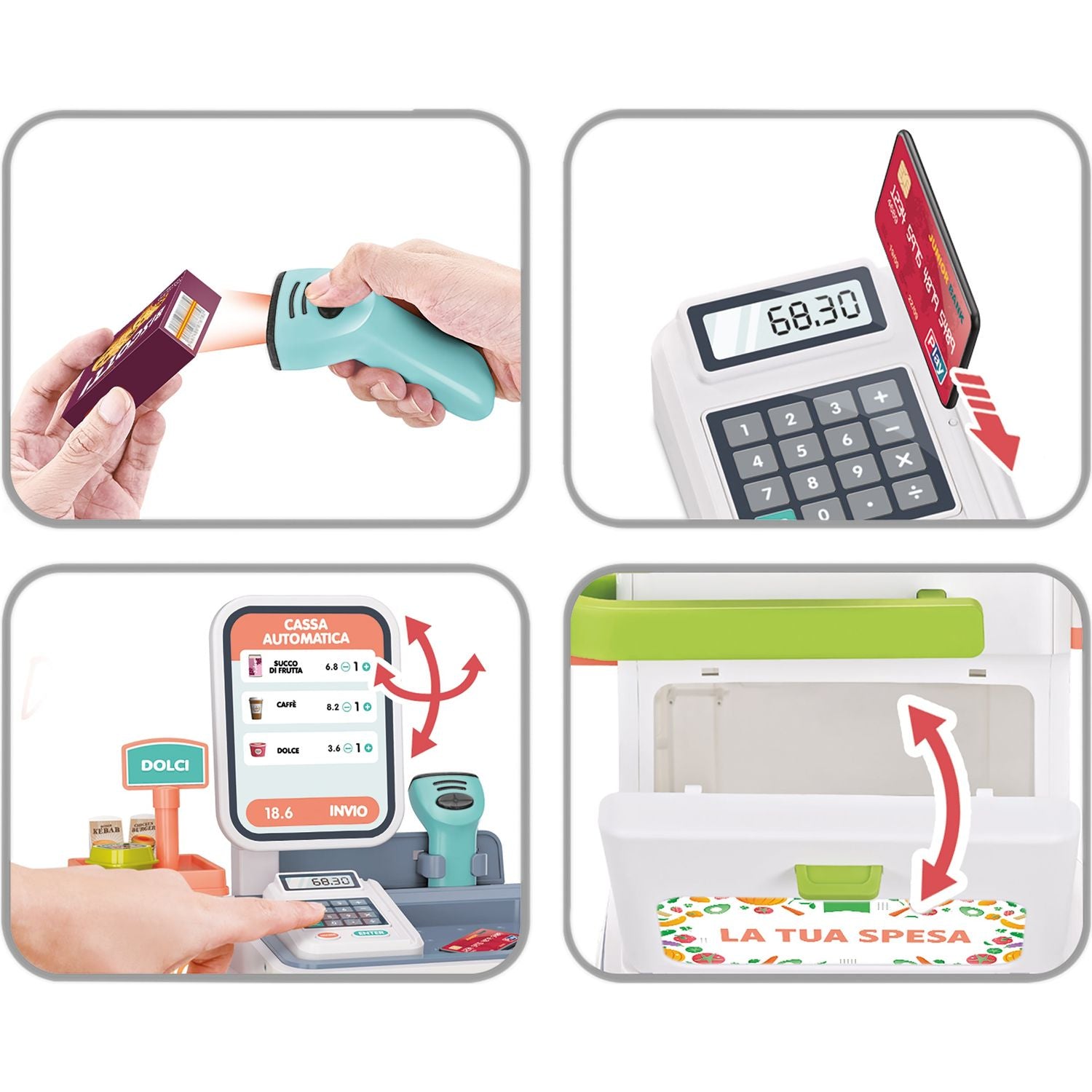 TU GIOCHI - Carrello Mini Market