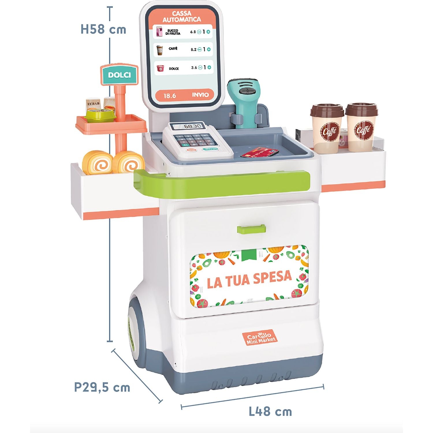 TU GIOCHI - Carrello Mini Market