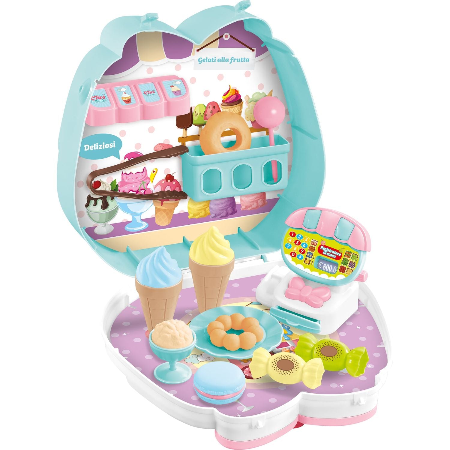 TU GIOCHI - Mini Borsetta da dessert 22 pezzi