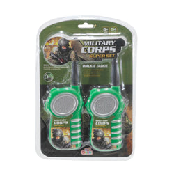 TU GIOCHI - Walkie Talkie Military Corps Super Set