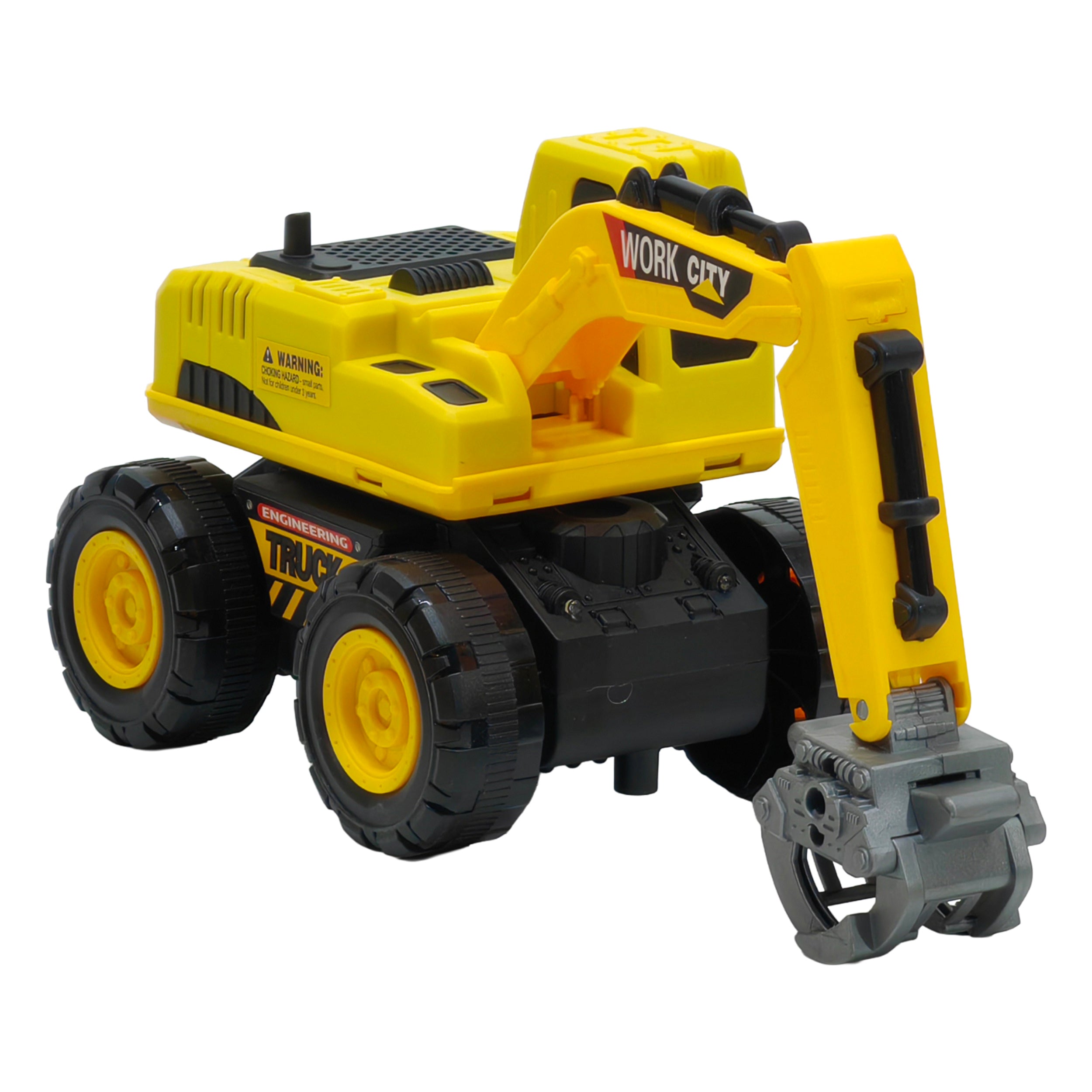 TU GIOCHI - Engineering Truck Veicolo da Costruzione con Luci e Suoni