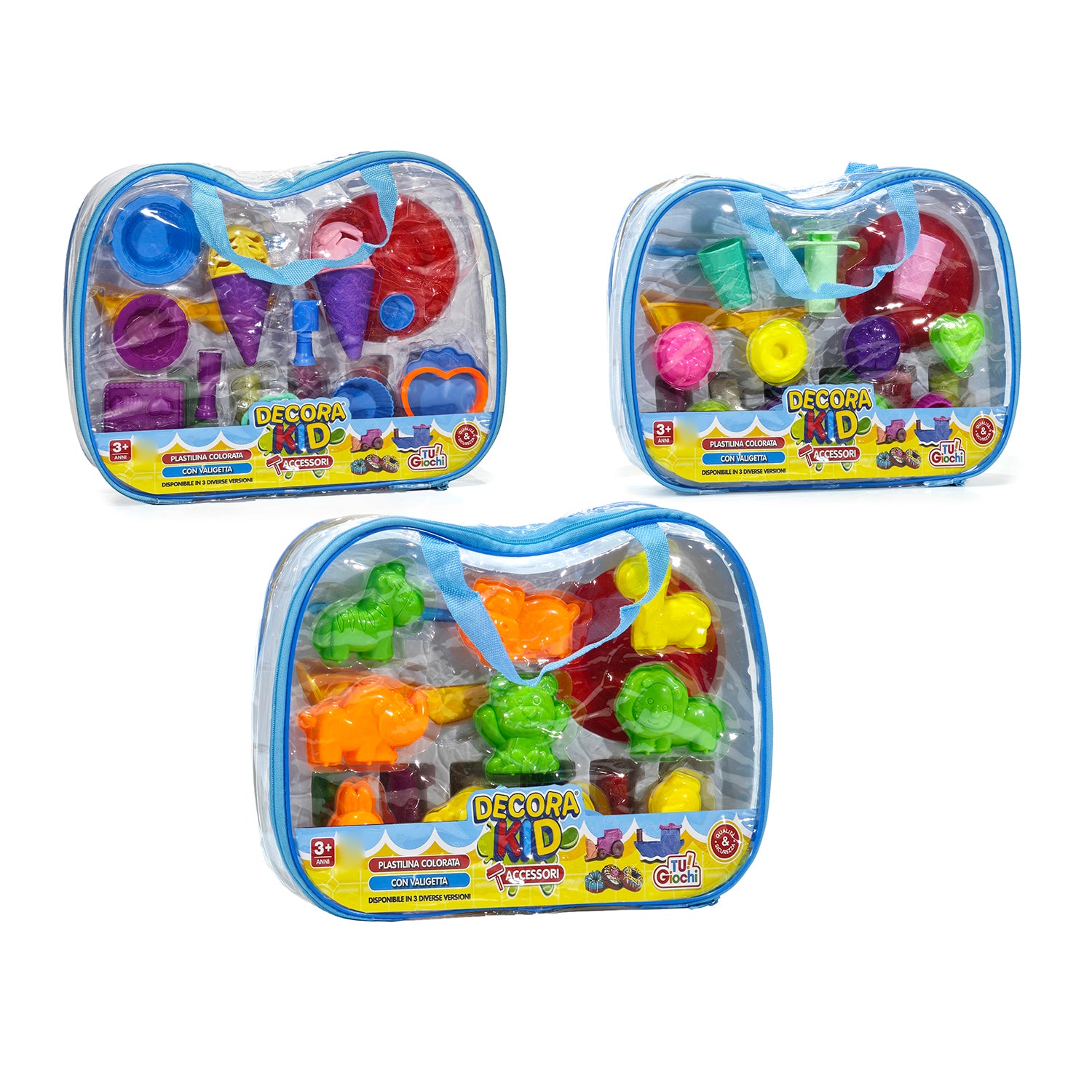 TU GIOCHI - Decora Kid Plastilina con Valigetta