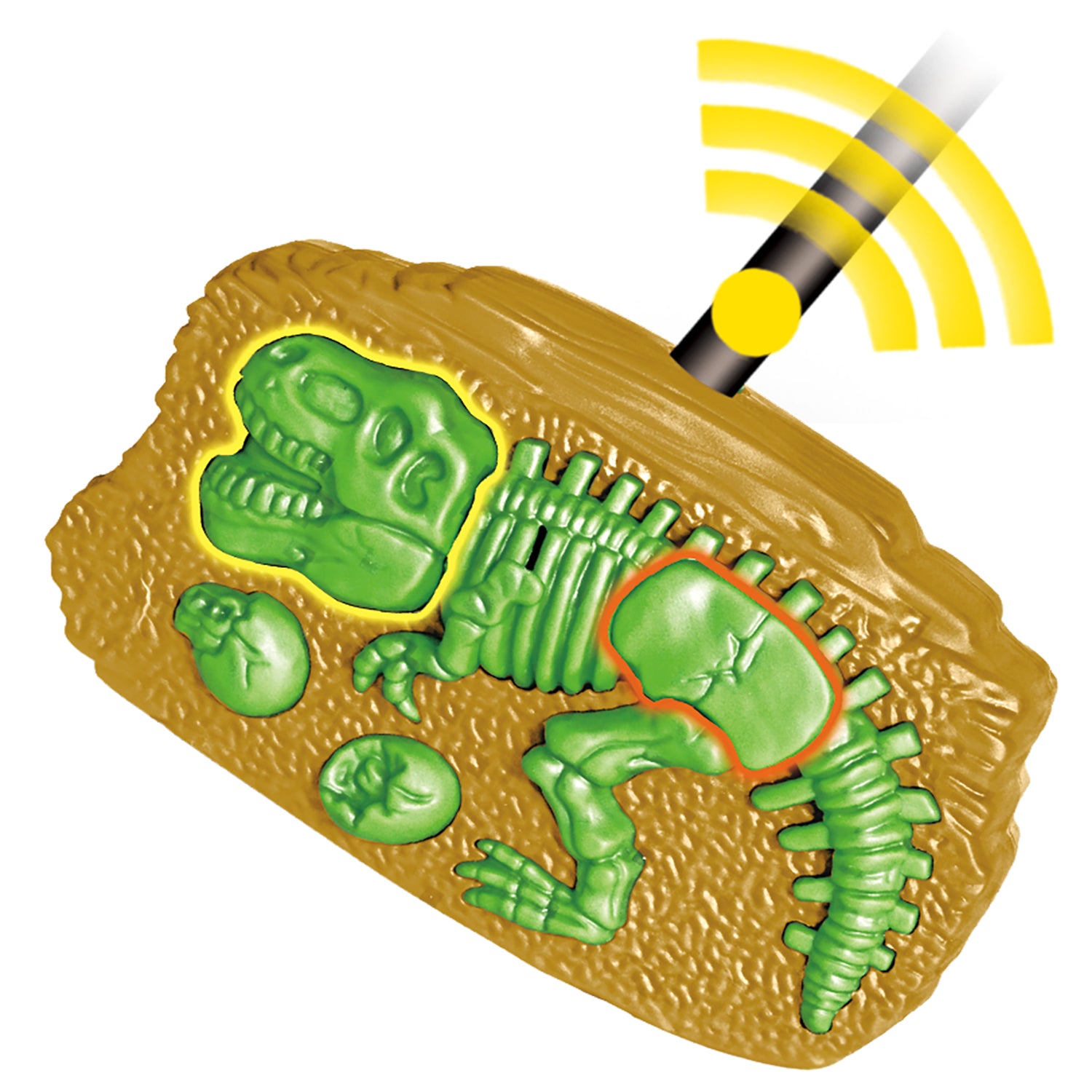 TU GIOCHI - Dinosaur World Dinosauro Radiocomandato con Effetto Spray, Luci e Suoni 5+ Anni