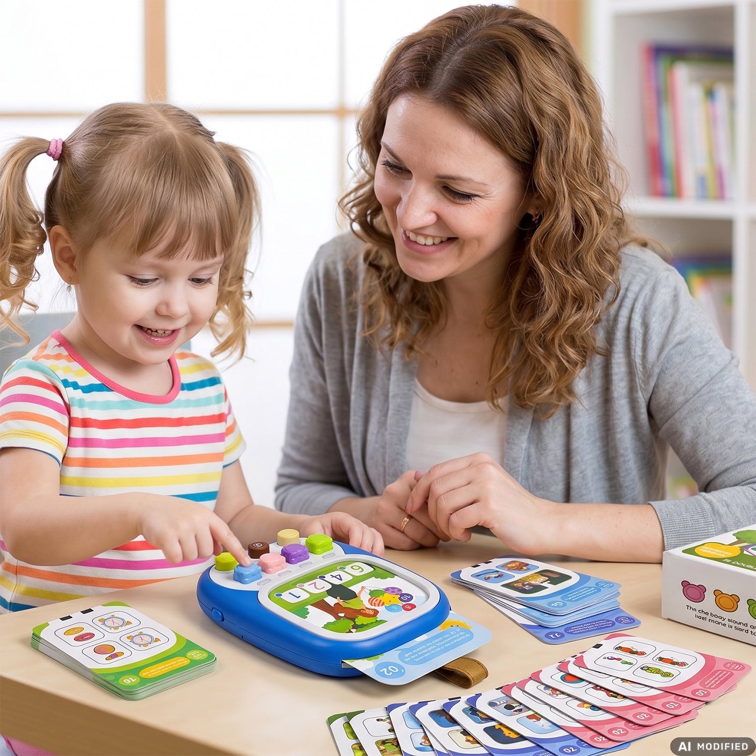 TU GIOCHI - Smart Card Lettore Interattivo Educativo con 72 Quiz e 36 Schede