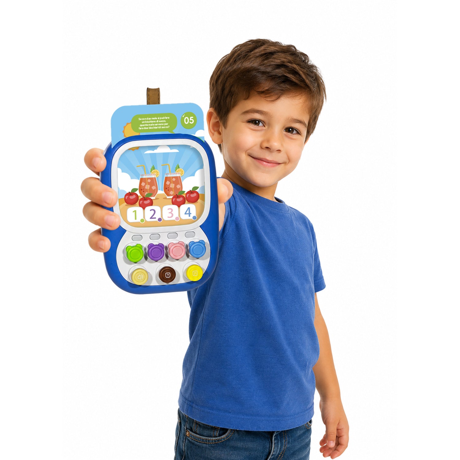 TU GIOCHI - Smart Card Lettore Interattivo Educativo con 72 Quiz e 36 Schede
