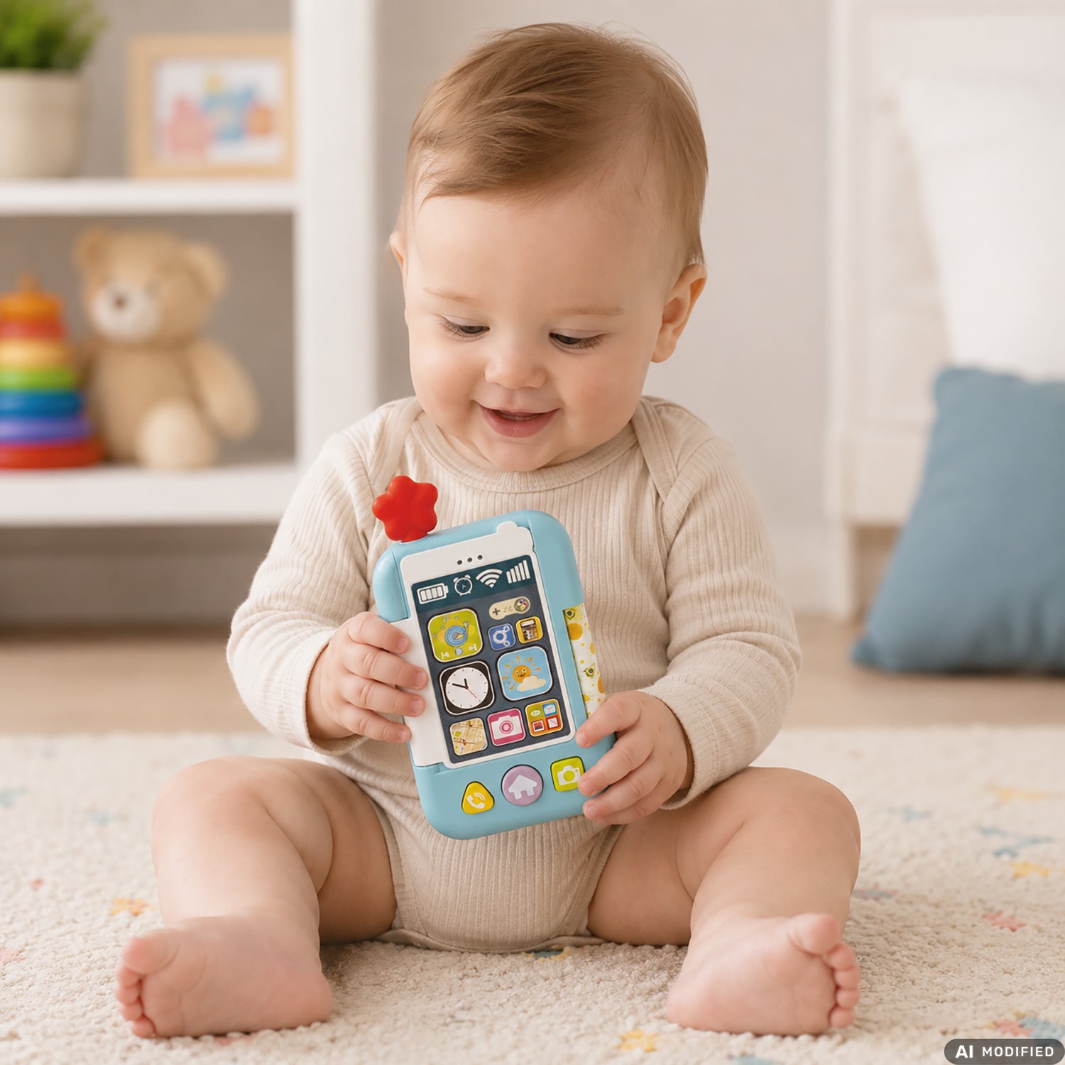 TU GIOCHI - Smart Baby Set Gioca & Impara con Telefono 6+ Mesi