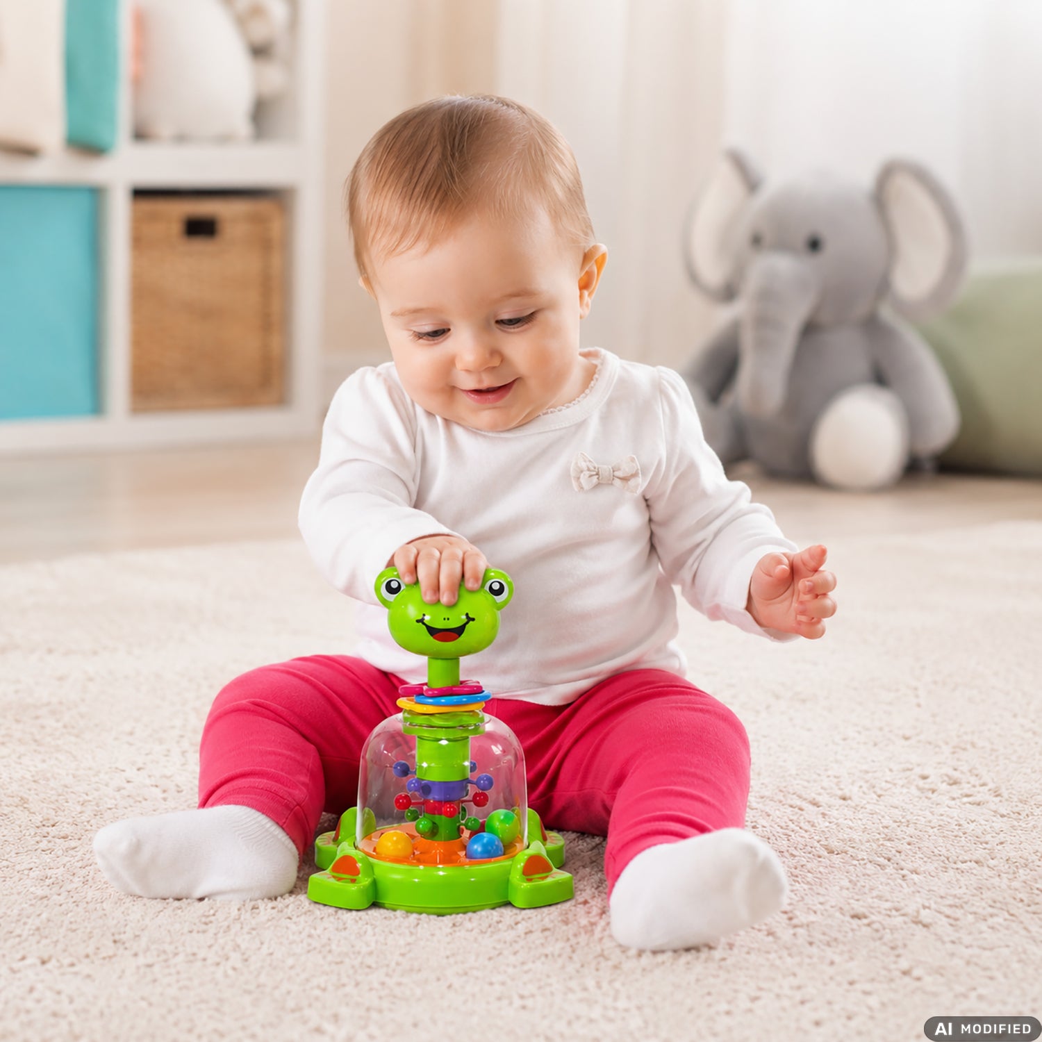 TU GIOCHI - Baby Spinner Gioca & Impara con Palline Rotanti 6+ Mesi