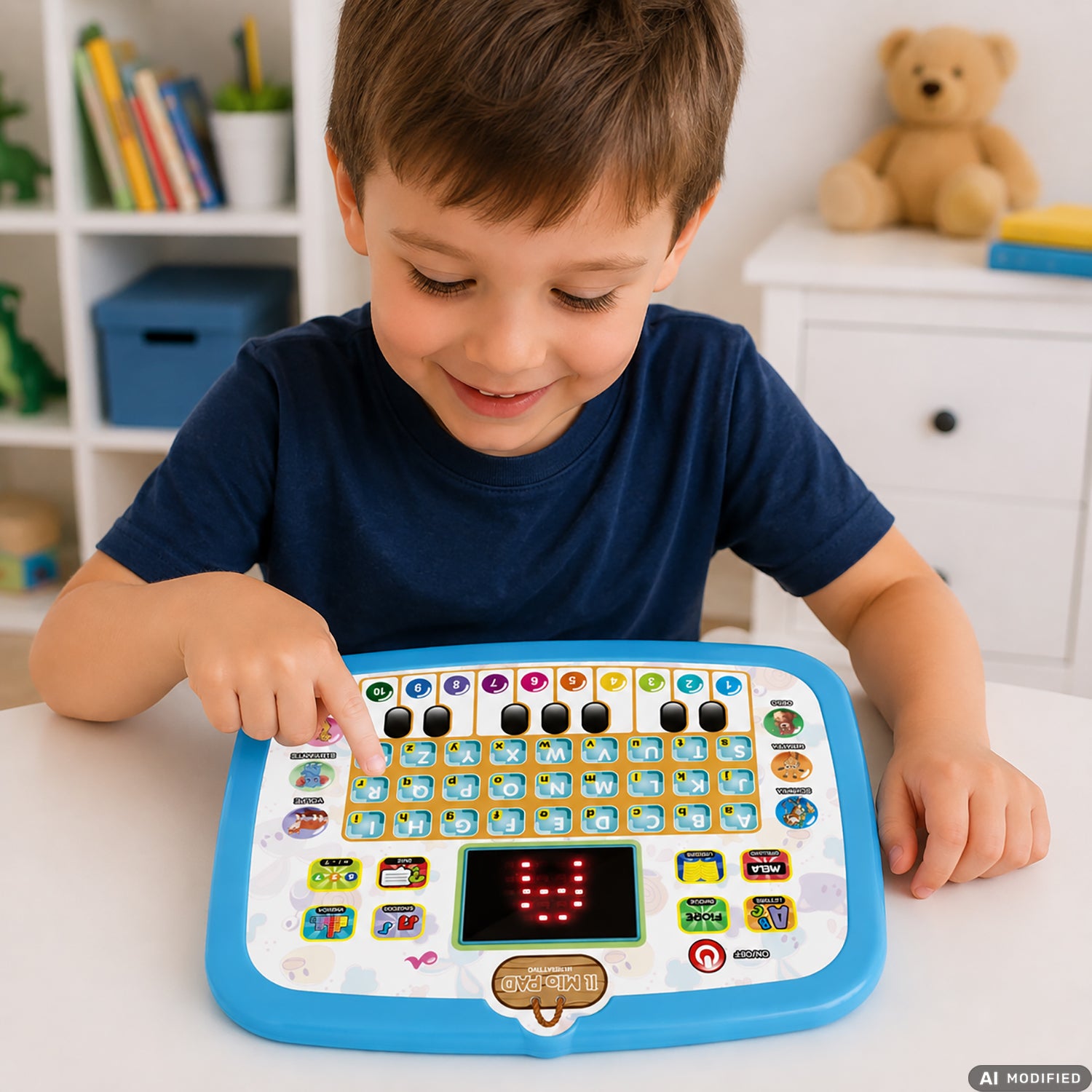 TU GIOCHI - Il Mio Pad Interattivo Educativo con Quiz, Musica e Tastiera 3+ Anni