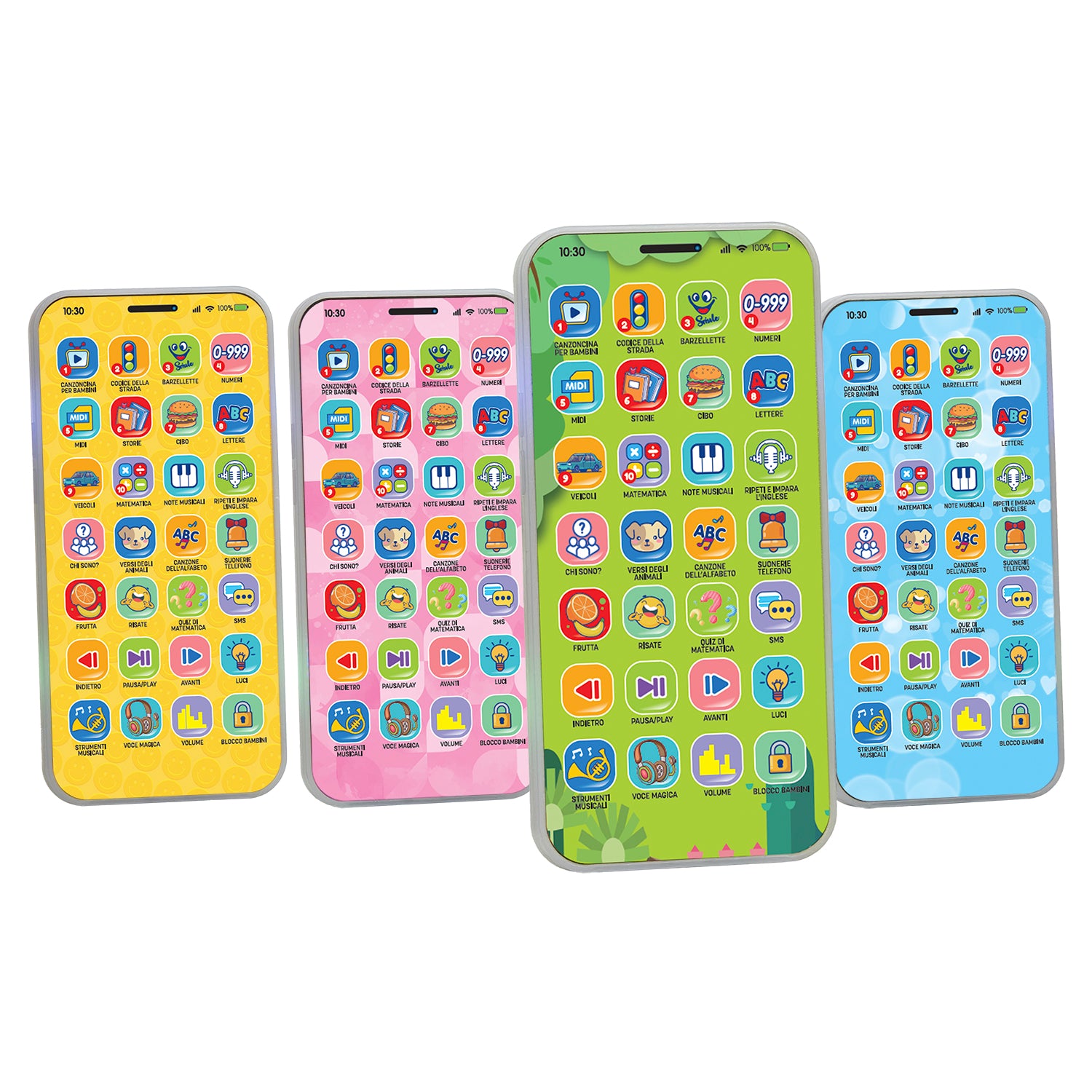 TU GIOCHI - Baby Smart Phone Gioca e Impara Smartphone Interattivo 28 Tasti 3+ Anni