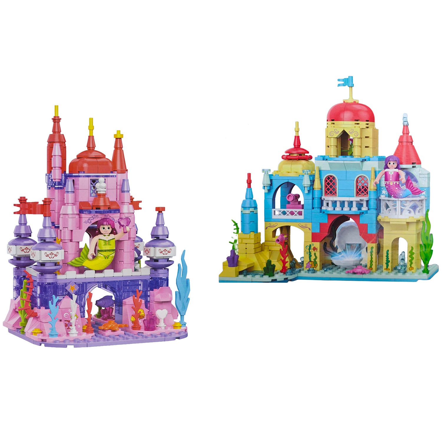 TU GIOCHI - Set Costruzioni Castello delle Sirene 6+ Anni