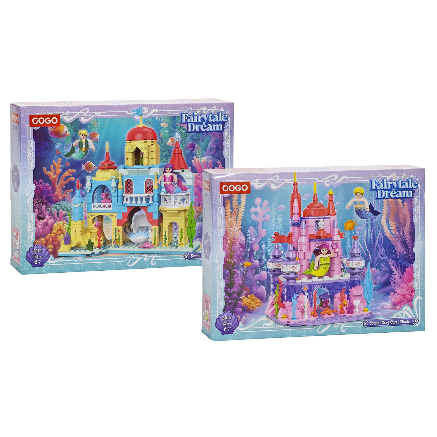 TU GIOCHI - Set Costruzioni Castello delle Sirene 6+ Anni