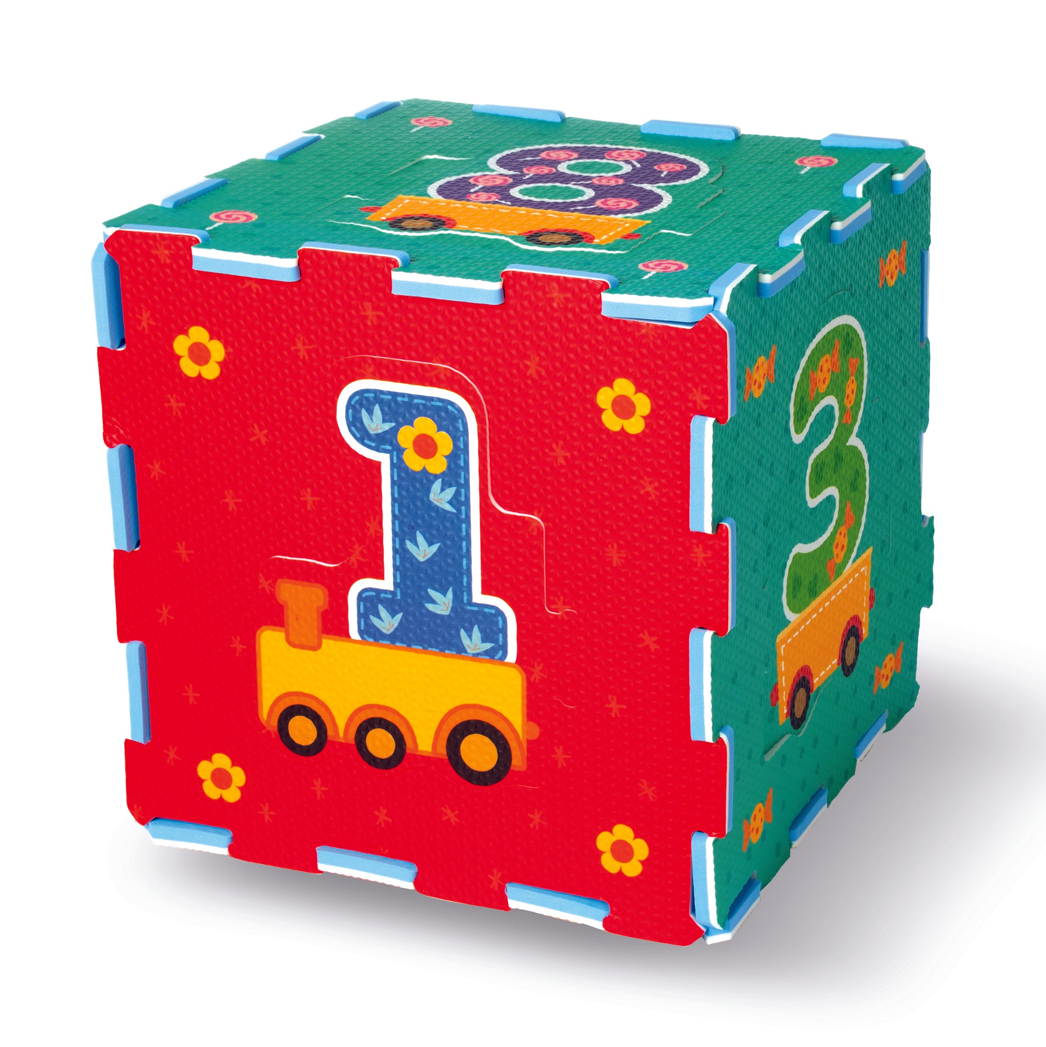 TU GIOCHI - Tappetino Puzzle 9 pezzi - Gioca & Impara