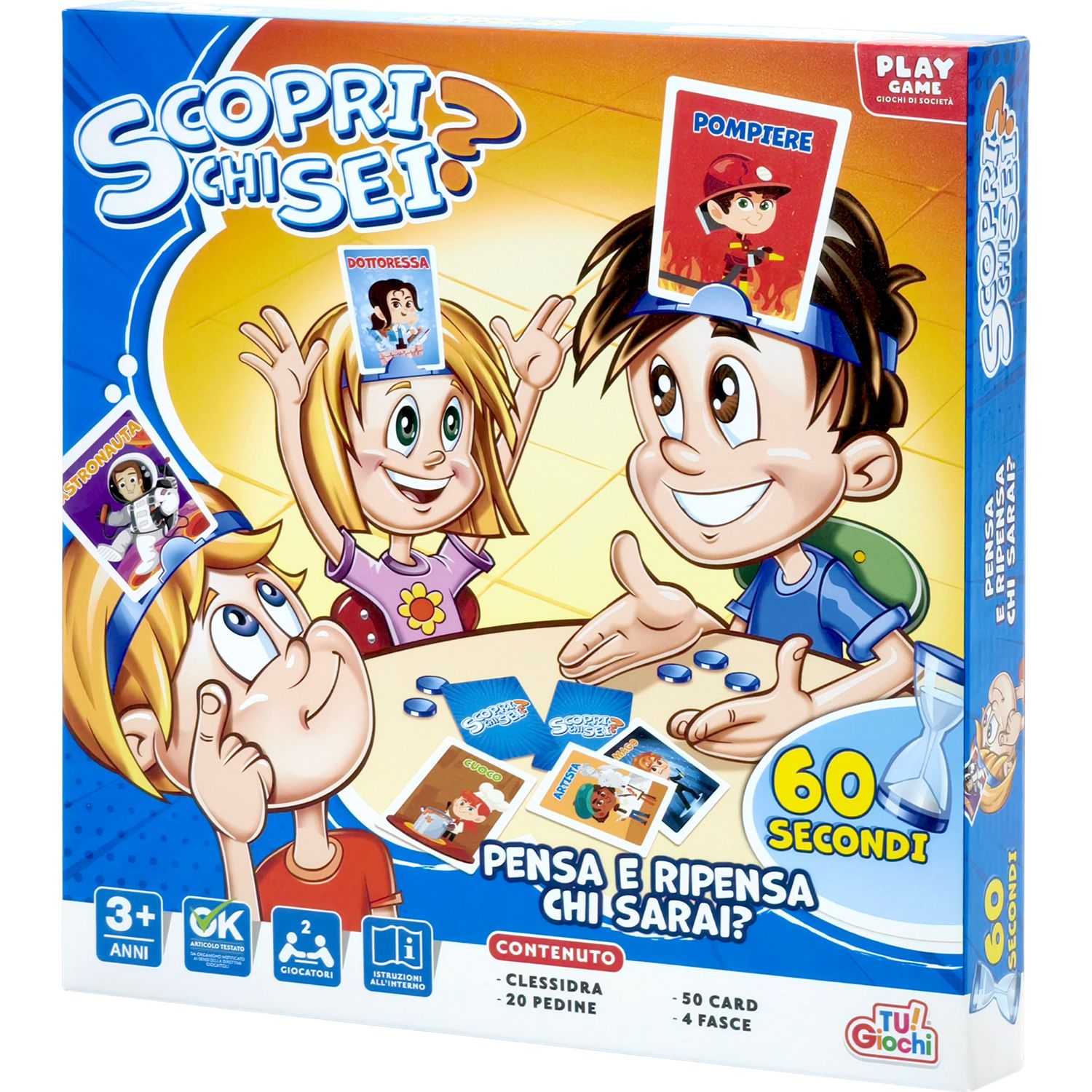 TU GIOCHI - Scopri chi sei - Gioco da tavolo