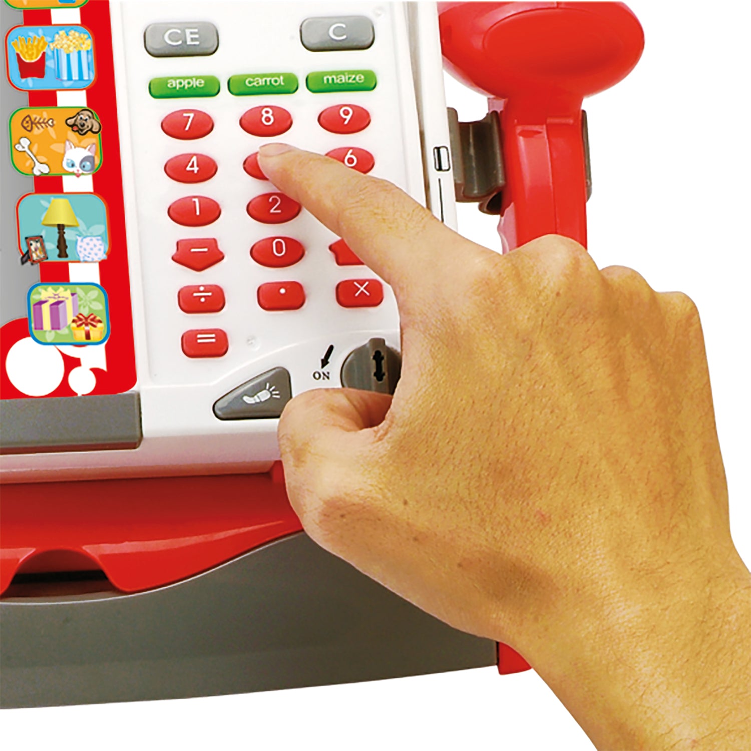 TU GIOCHI - Registratore di Cassa Giocattolo con Luci, Suoni e Accessori