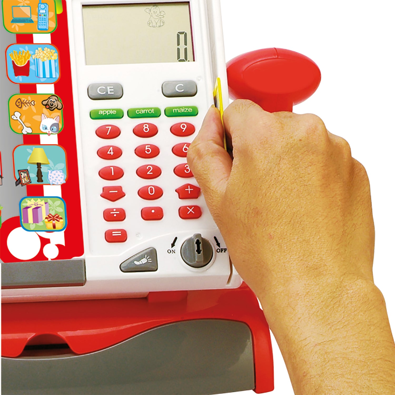 TU GIOCHI - Registratore di Cassa Giocattolo con Luci, Suoni e Accessori