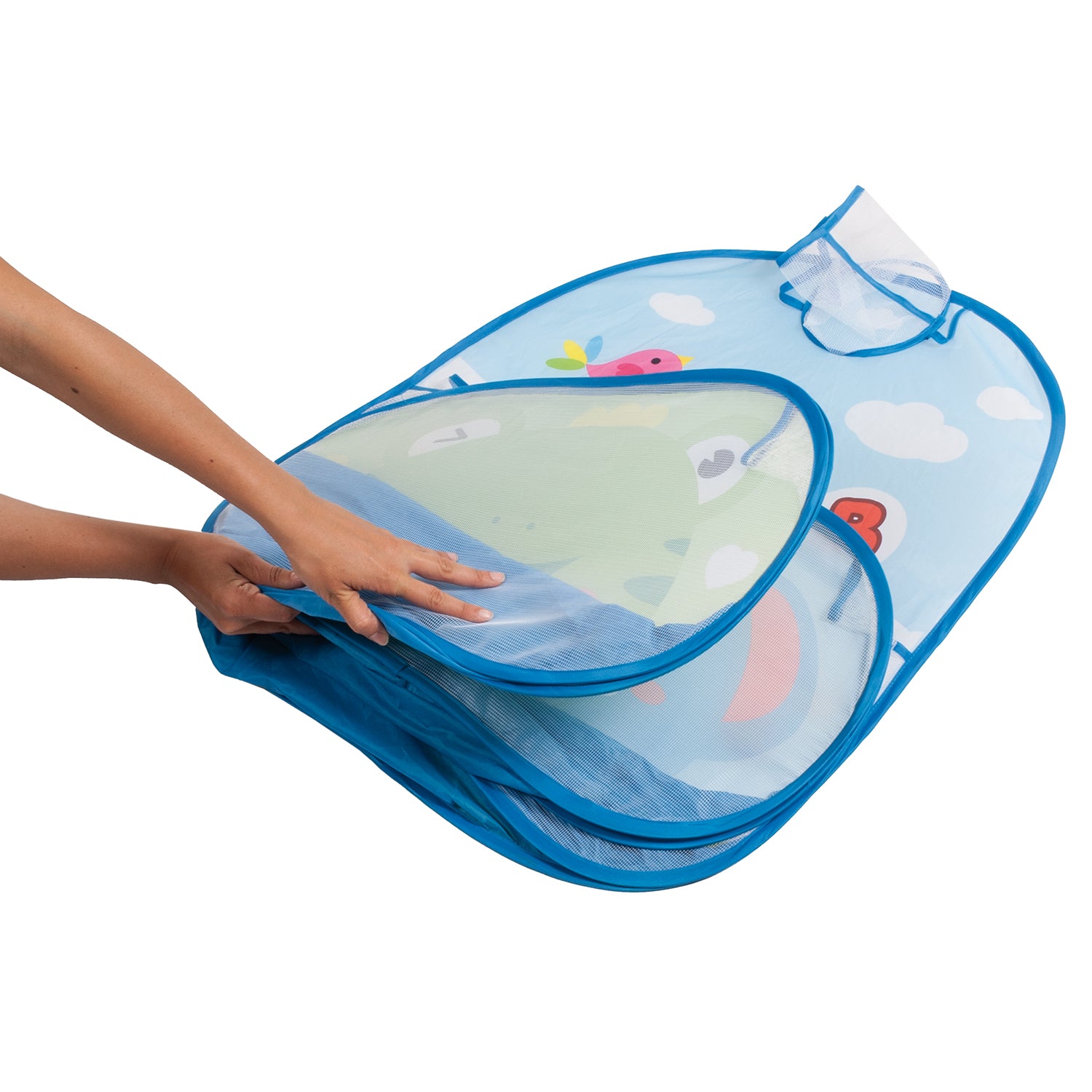 TU GIOCHI - Color Bowl Piscina di Palline con Canestro e 50 Palline 3+ Anni