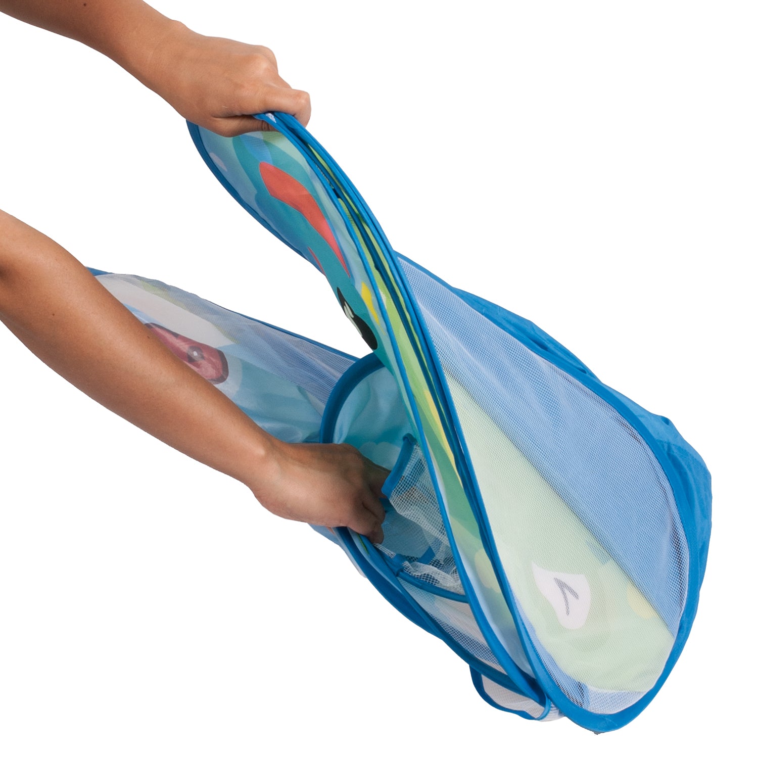 TU GIOCHI - Color Bowl Piscina di Palline con Canestro e 50 Palline 3+ Anni