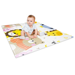 TU GIOCHI - Tappetino Reversibile 200x150 cm - Gioca & Impara