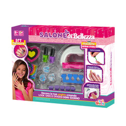 TU GIOCHI - Salone di Bellezza Set Manicure con Macchina asciuga smalto