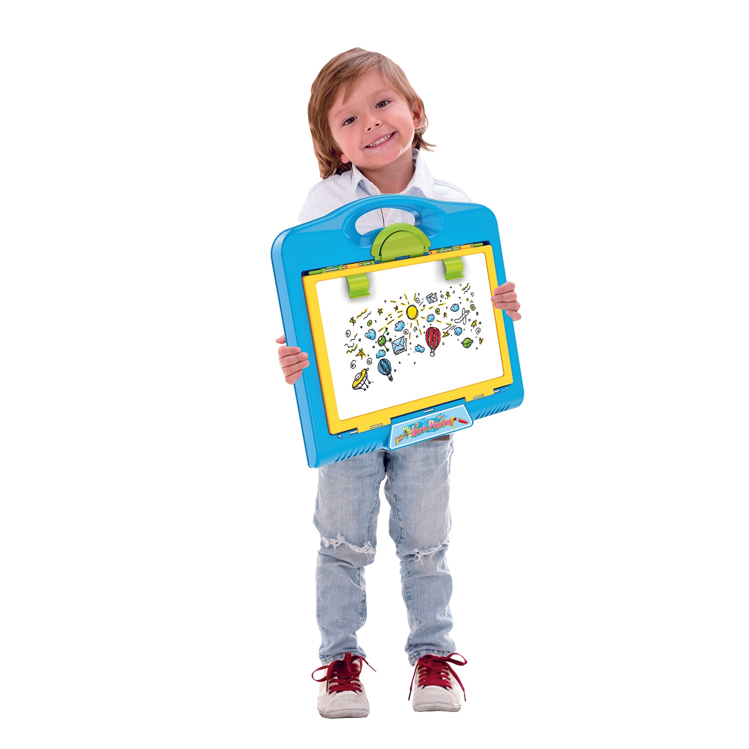 TU GIOCHI - Banco Attività Doppia Lavagna con Proiettore - Gioca & Impara