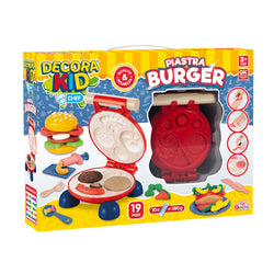 TU GIOCHI - Piastra Burger Decora kid Chef