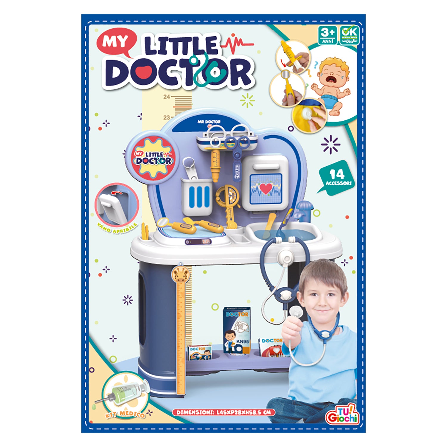 TU GIOCHI - My Little Doctor Kit Medico