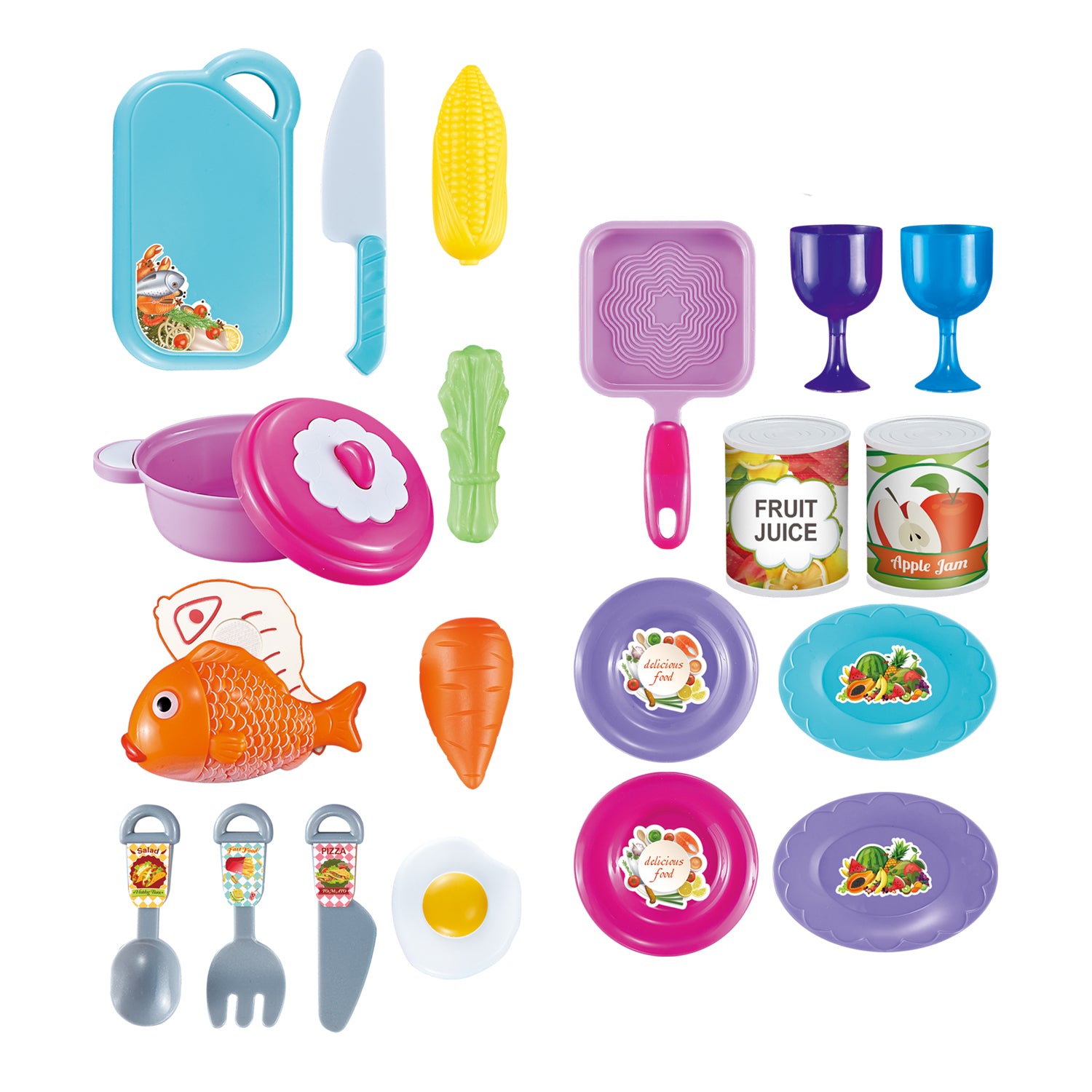 TU GIOCHI - Carrellino Cucinino 2 in 1