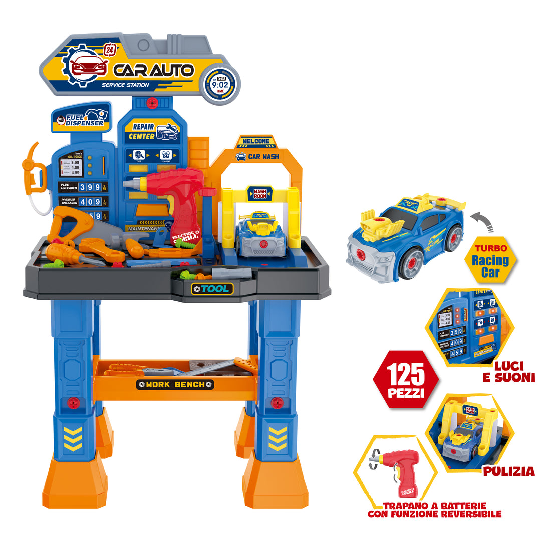 Pup Go Modellini Auto da Costruire per Bambini 3 4 5 Anni, Regali Natale, 30 Pezzi con Trapano Elettrico di Simulazione, Suono Realistico e LED, Costruisci Tua Auto Giocattolo (Giallo Pup Go Modellini Auto da Costruire per Bambini 3 4 5 Anni, Regali Natale, 30 Pezzi con Trapano Elettrico di Simulazione, Suono Realistico e LED, Costruisci Tua Auto Giocattolo (Giallo