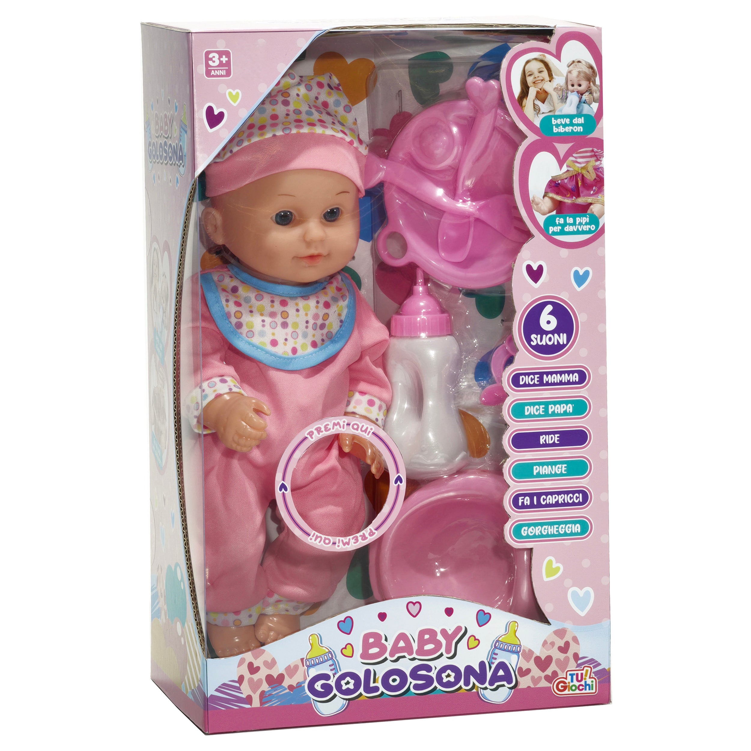 TU GIOCHI - Bambolotto Baby Golosona