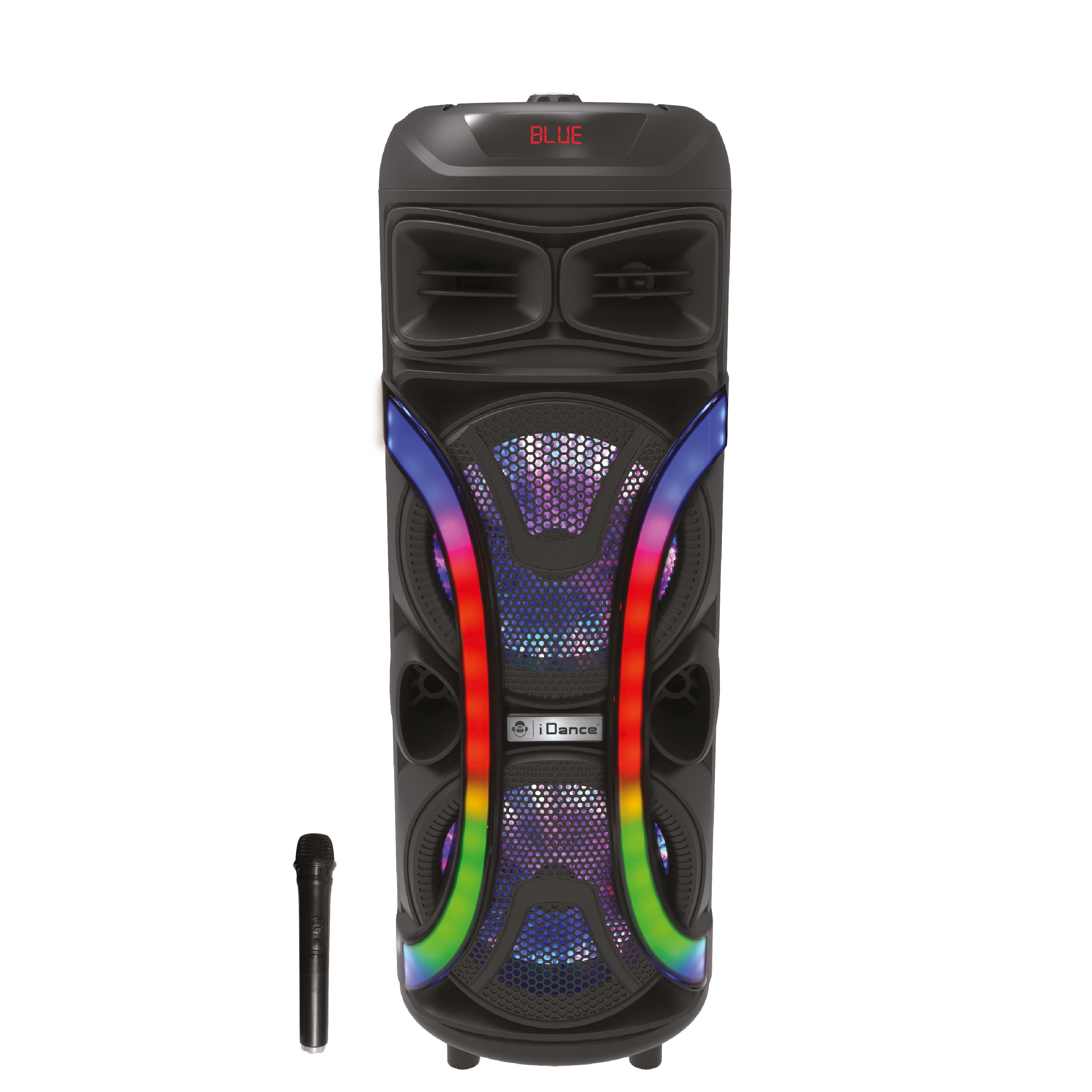 Cassa Bluetooth LEXIN BassBucket A Forma Di Casco – 20W Stereo, Luci RGB, 15h Autonomia, Impermeabile Per Esterno