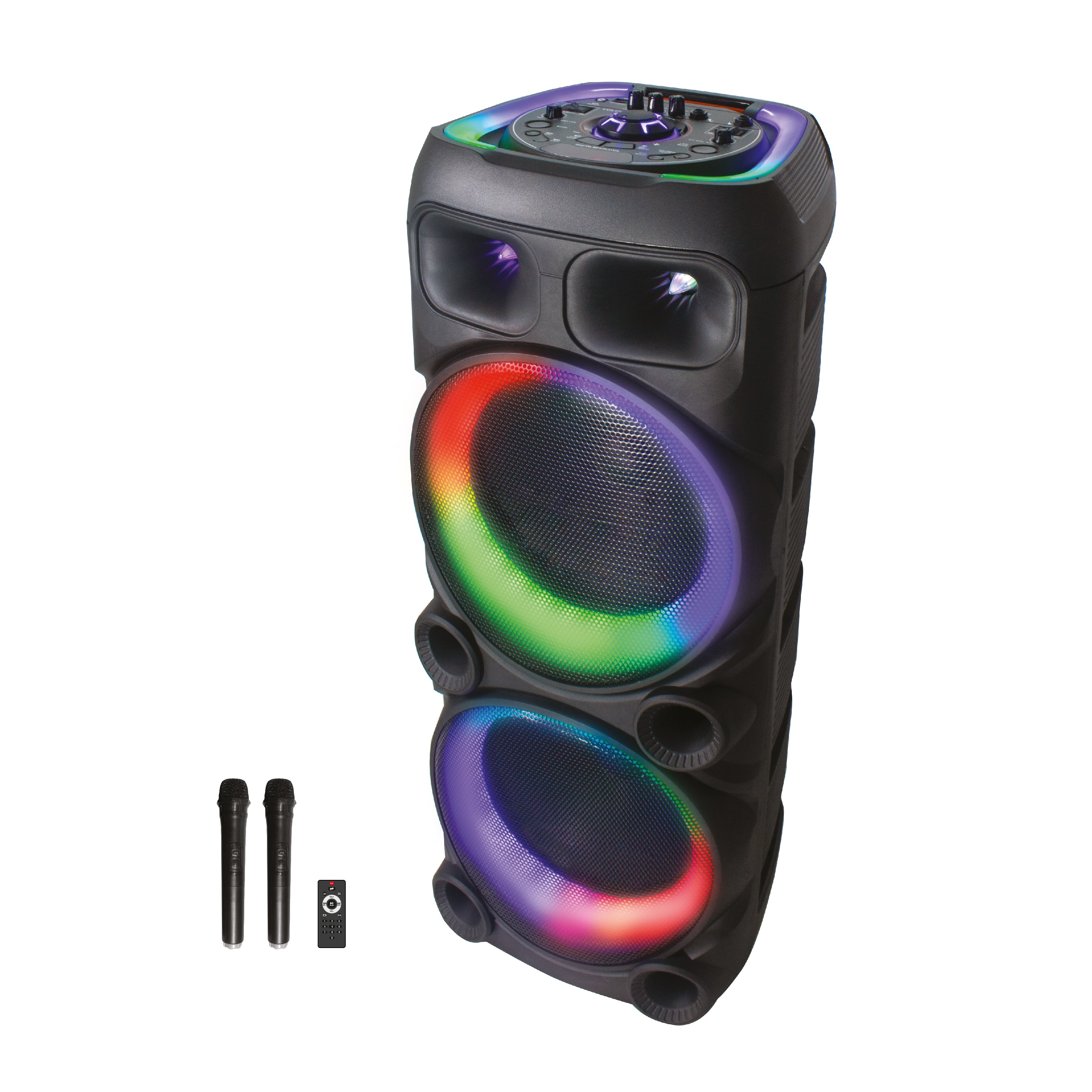 IDANCE - Speaker Bluetooth Altoparlante Wireless con Luci RGB Typhoon 901X