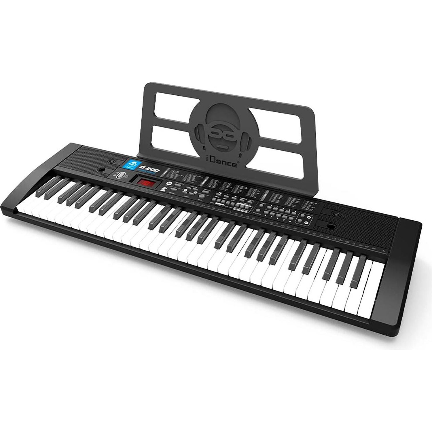 Pianoforte Elettrico 61 Tasti Illuminati - Per Bambini, Con Microfono, Supporto E 200 Ritmi - Foto 12