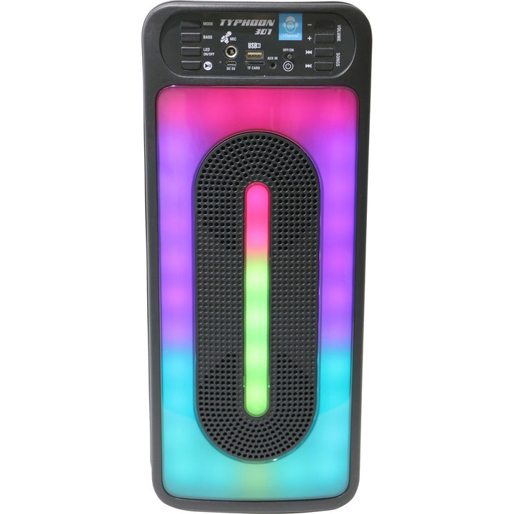 IDANCE - Speaker Bluetooth Altoparlante con Luci RGB Typhoon 301