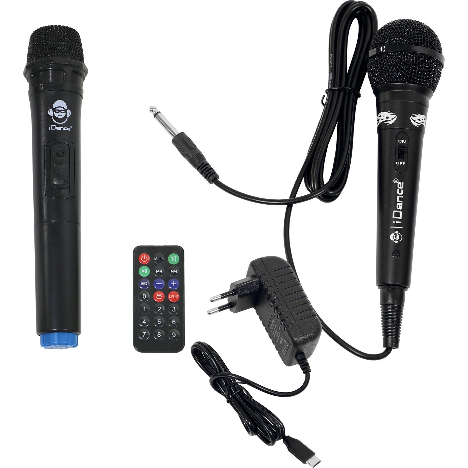 IDANCE - Speaker Bluetooth Altoparlante Wireless con Luci RGB Typhoon 801X