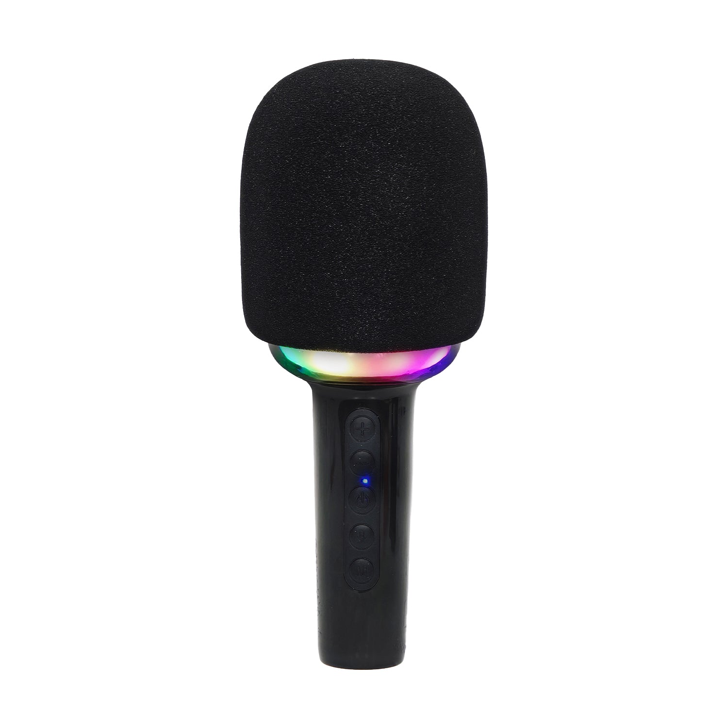 IDANCE - Microfono Karaoke 7 in 1 Party Mic PM20M con Speaker Bluetooth 20W - Cambia Voce, Effetto Eco e Luci LED RGB