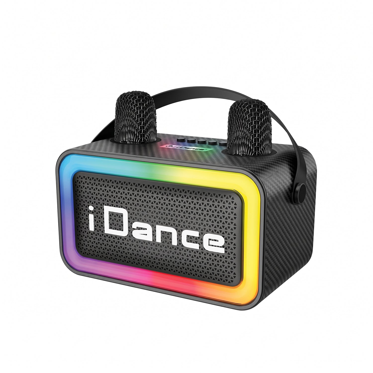 IDANCE - Party Speaker Bluetooth 9M12B con 2 Microfoni Wireless, Luci LED RGB e MP3