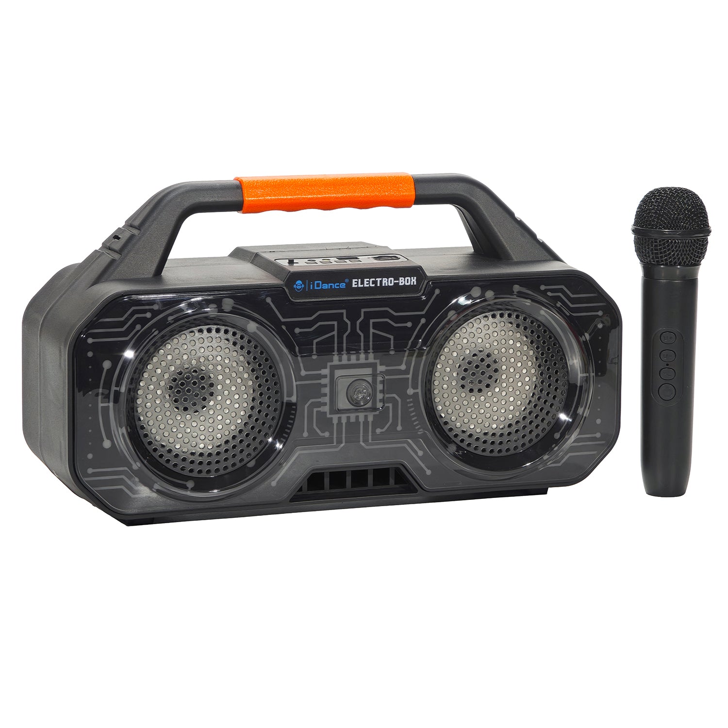 IDANCE - Party Speaker Bluetooth Electro Box 100W con Microfono Wireless e Luci RGB