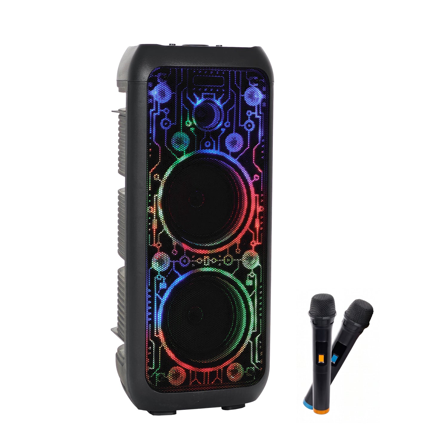 IDANCE - Party Speaker Bluetooth iDance Electro 800 con 2 Microfoni Wireless e Luci RGB